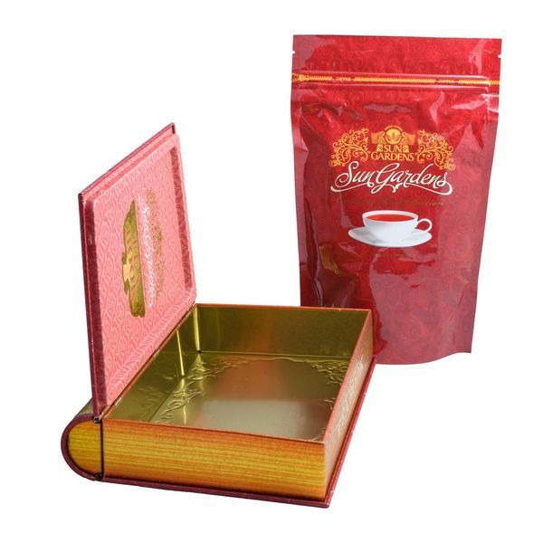 SUN GARDENS ceai negru Tea Book AUTUMN 100g (cutie metal) 013559 foto