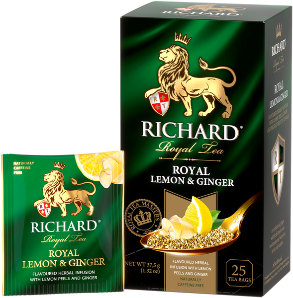 RICHARD ROYAL LEMON & GINGER 25п 010518 фото