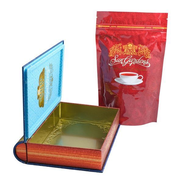 SUN GARDENS ceai mix negru si verde Tea Book WINTER 100g (cutie metal) 013557 foto