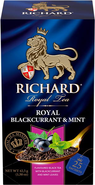 RICHARD ROYAL BLACKCURRANT & MINT 25pac 010516 foto