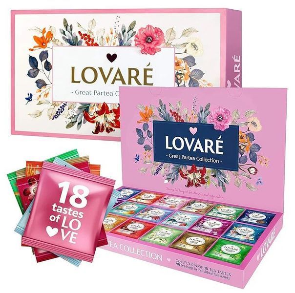 Set LOVARE ceai mix Great Partea Collection 90 pac 733045 foto