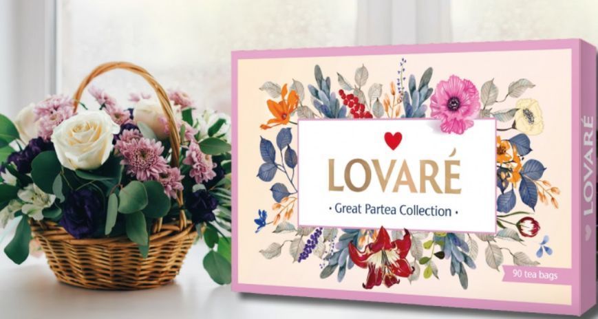 Set LOVARE ceai mix Great Partea Collection 90 pac 733045 foto
