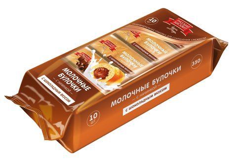 Chifle RUSKII BISCVIT cu umplutura cu gust de Ciocolata 350g 035148 foto