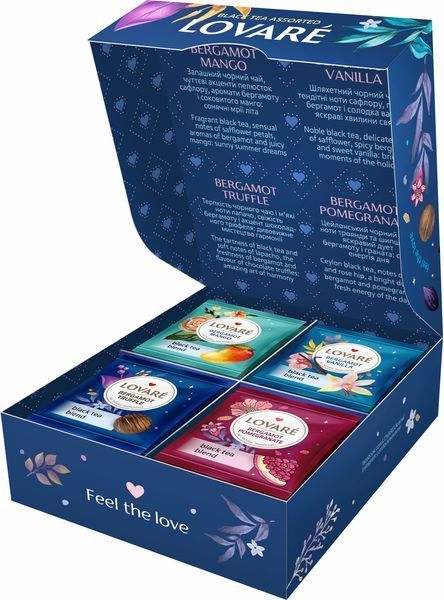 Set LOVARE ceai mix Bergamot Assorted 32pac 733151 foto