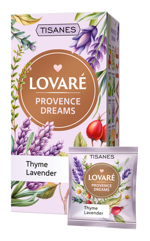 LOVARE bautura plante si fructe Provence Dreams 24 plicuri  (TISANES) 733200 foto