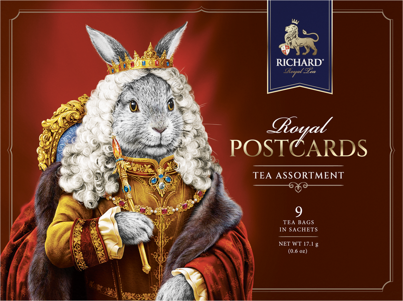 Richard "ROYAL POSTCARDS TEA ASSORTMENT" assorti 9 pac ID999MARKET_6550735 foto