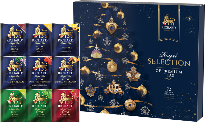 RICHARD "ROYAL SELECTION OF PREMIUM TEAS" assorti 72 pac ID999MARKET_6550798 foto