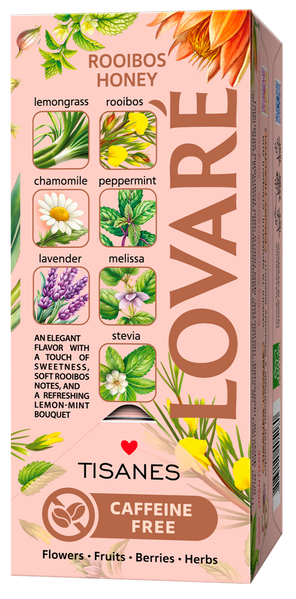 LOVARE bautura plante Rooibos Honey 24 plicuri (TISANES) 733202 foto