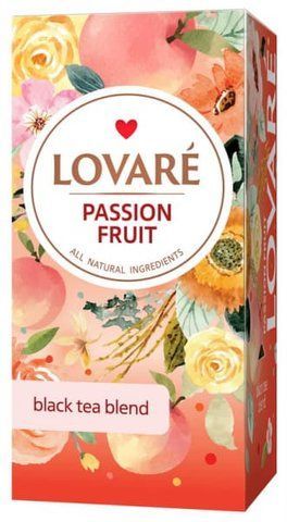 LOVARE ceai negru si fructe, aromatizat Passion Fruit 24 pac 733122 foto