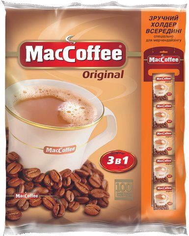 Bautura de cafea MacCoffee 3in1 Original 100pl 007226 foto